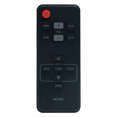 AULCMEET Replaced Remote Control Compatible for Sanyo Sound Bar WIR113001-FA03 WIR113001FA03 FWSB415E 